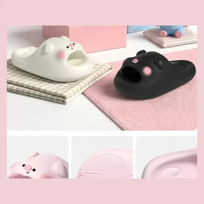 Cloud Slippers – Cute Kawaii Animal Print Slides for Women & Men – Slippers