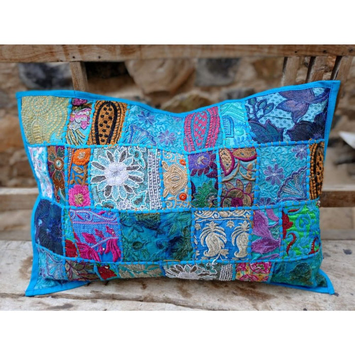 Indiehaat | Khamma Ghani Ethnic Cotton Kambadiya Pillow Covers