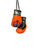 Khanda Boxing Gloves Car Hanging Khalsa Pendant Sikh Gift Rear View Mirror Singh UK ZZ20