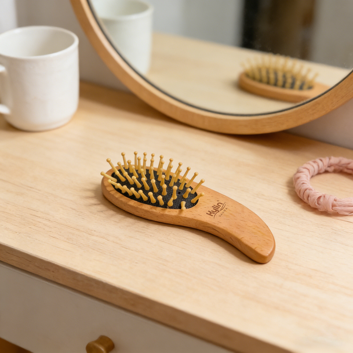 Kylin Wooden Paddle Scalp Massage Hair Brush