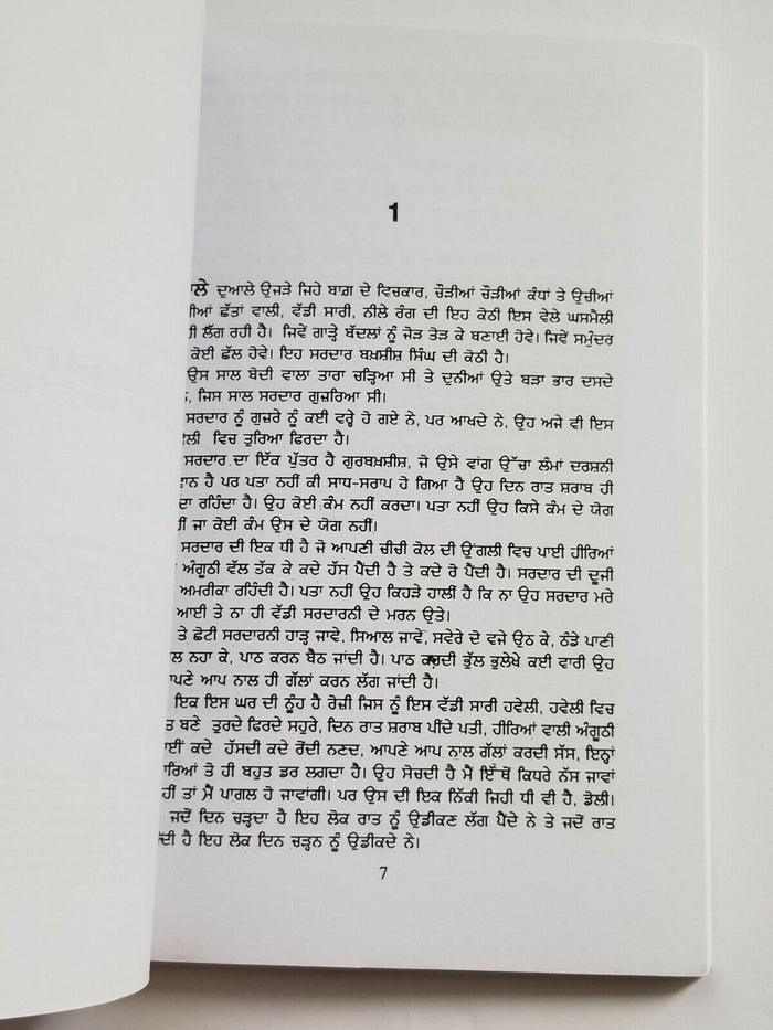 Langh Gaye Dariya punjabi fiction novel by Dalip Kaur Tiwana panjabi book b5 new
