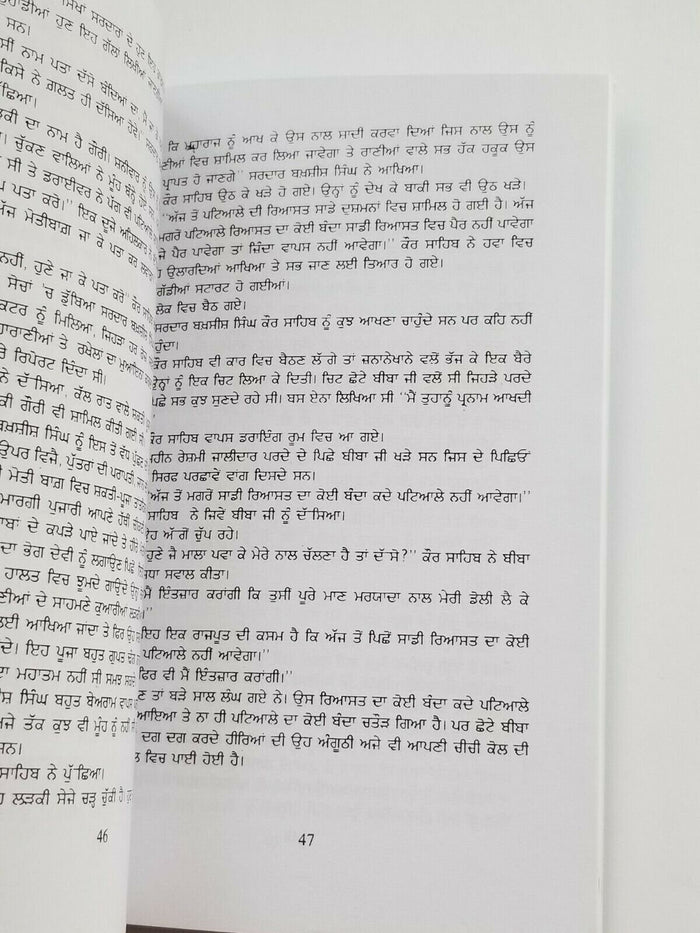 Langh Gaye Dariya punjabi fiction novel by Dalip Kaur Tiwana panjabi book b5 new