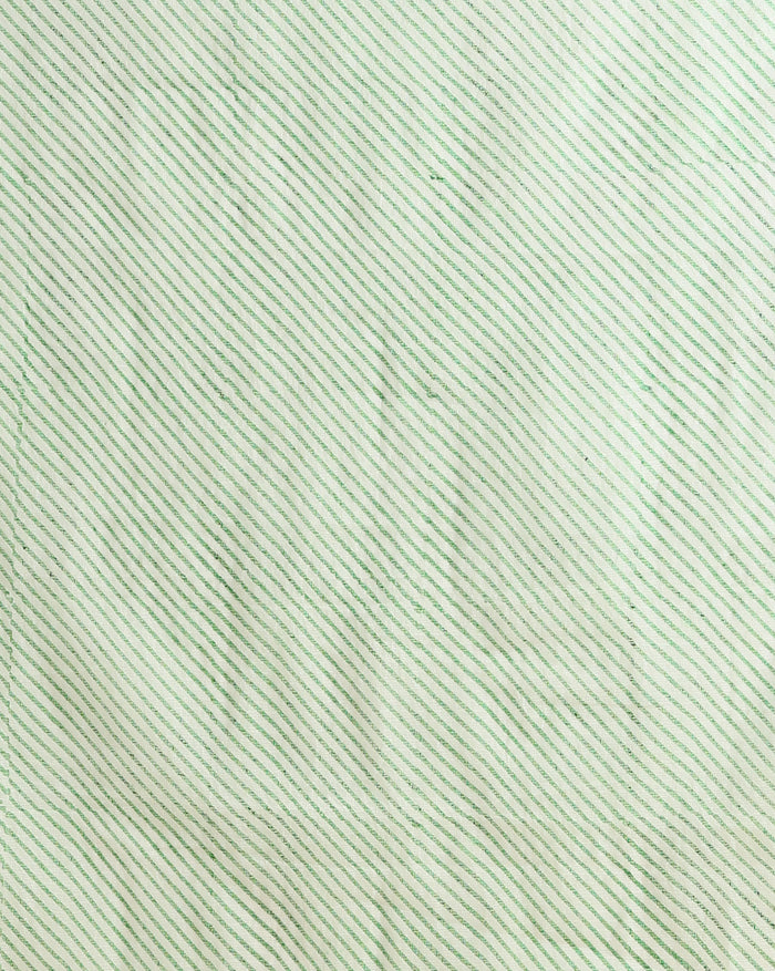 Lehariya Kota Doria Green Suit (Top+Dupatta+Bottom)
