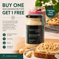Macadamia Butter 350g BOGO