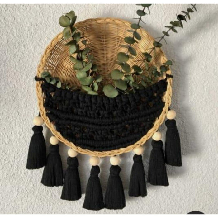 Macrame Tokri
Tokri Size : 9" Round-Indiehaat