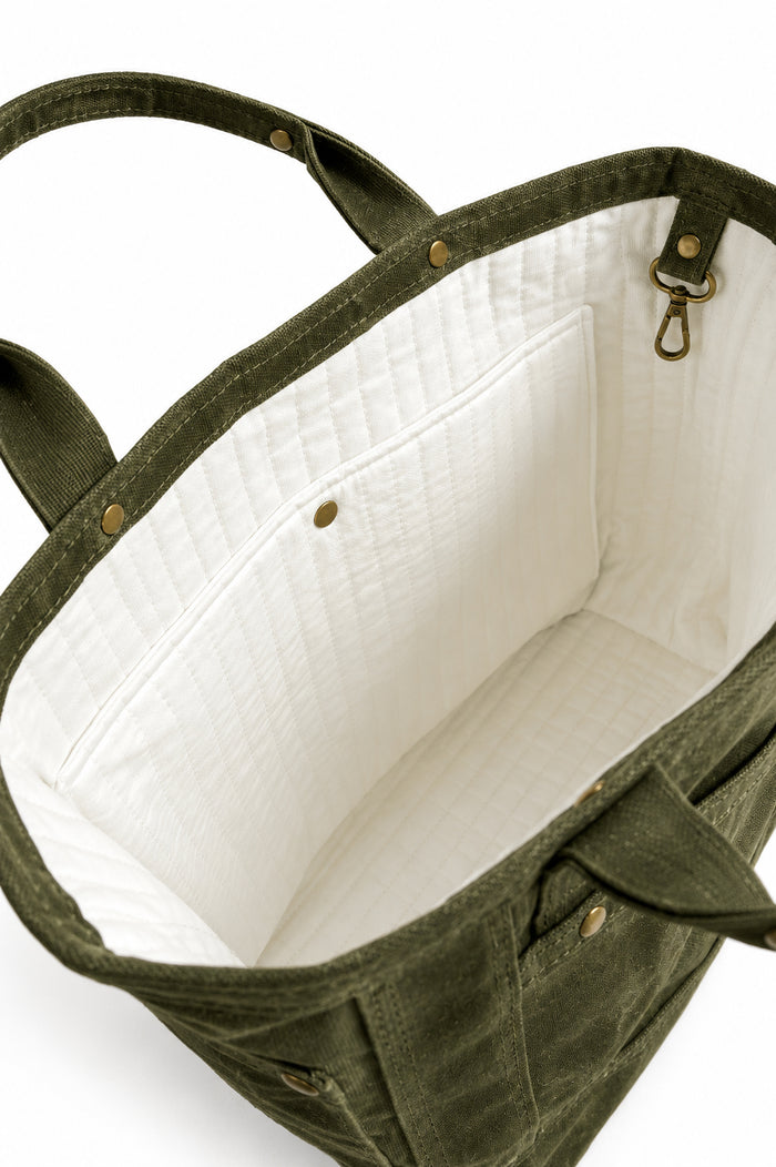 Makers Project Tote - Large - Dk Olive