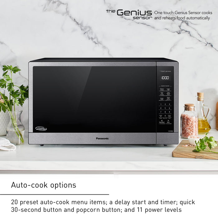 Microwave Oven Countertop, 2.2 cft, Stainless Steel