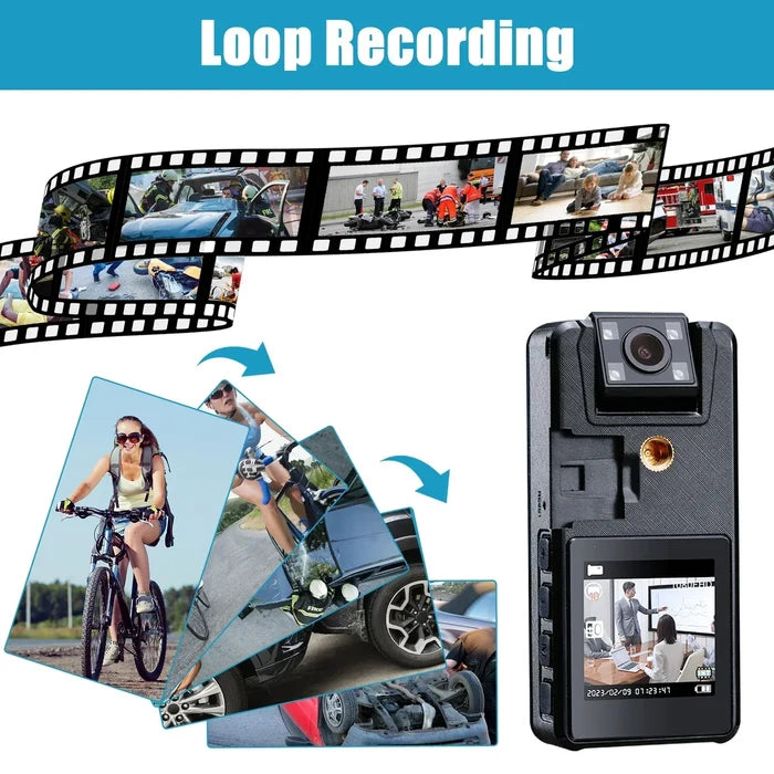Full 1080P Hd Mini Camera 3000Mah Sports Cam-2