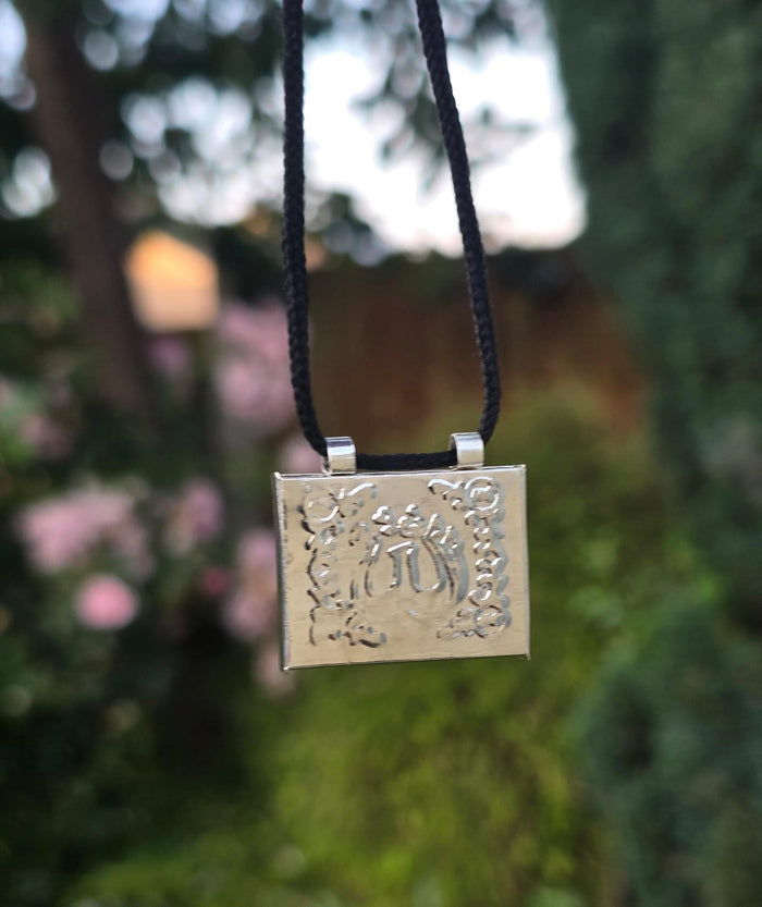 Mini Taweez Allah Locket 786 Taviz Evil Eye Nazar Shield Muslim Islamic Pendant C36 Protection Unisex