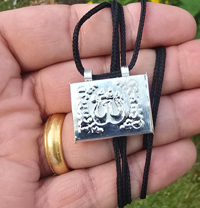 Mini Taweez Allah Locket 786 Taviz Evil Eye Nazar Shield Muslim Islamic Pendant C36 Protection Unisex