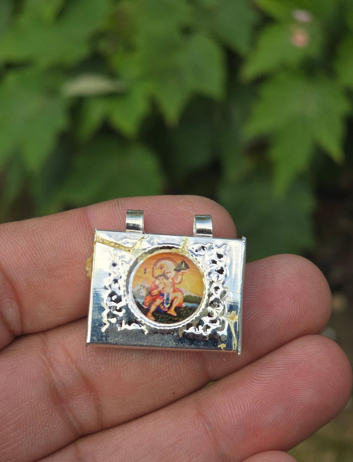 Mini Taweez Om Locket Hanuman Taviz Evil Eye Nazar Shield Hindu Pendant A33 Protection Unisex