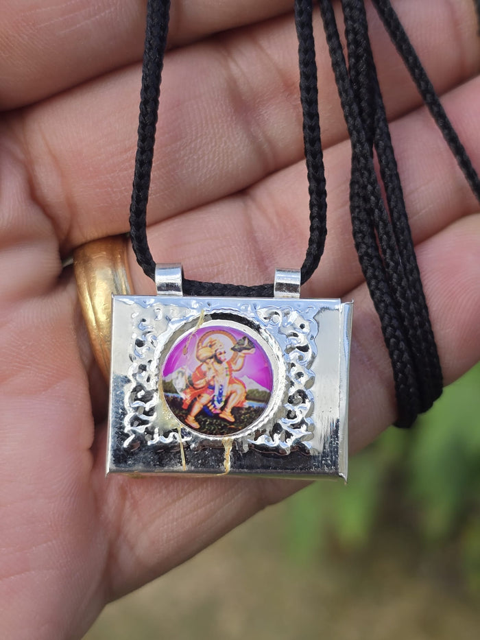 Mini Taweez Om Locket Hanuman Taviz Evil Eye Nazar Shield Hindu Pendant A33 Protection Unisex