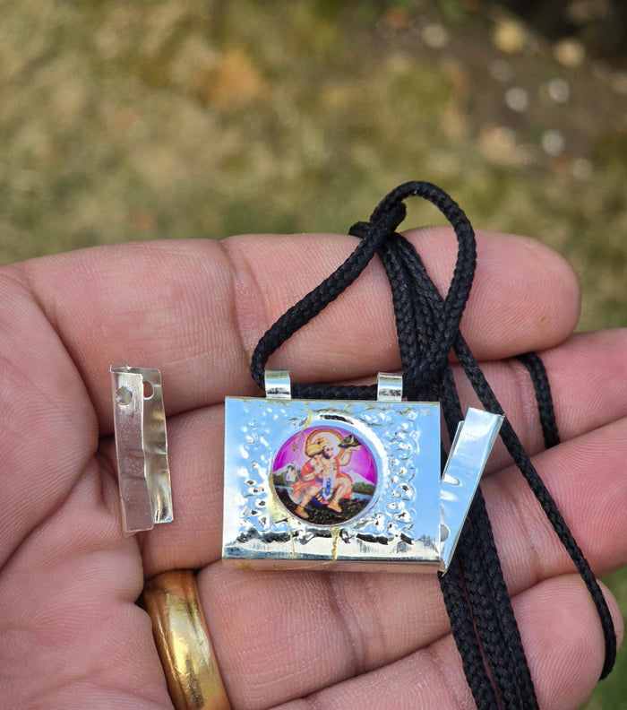 Mini Taweez Om Locket Hanuman Taviz Evil Eye Nazar Shield Hindu Pendant A33 Protection Unisex