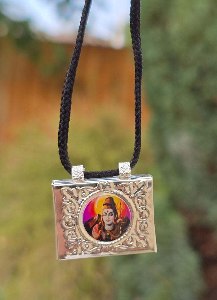 Mini Taweez Om Locket Shiv ji Taviz Evil Eye Nazar Shield Hindu Pendant A34 Protection Unisex