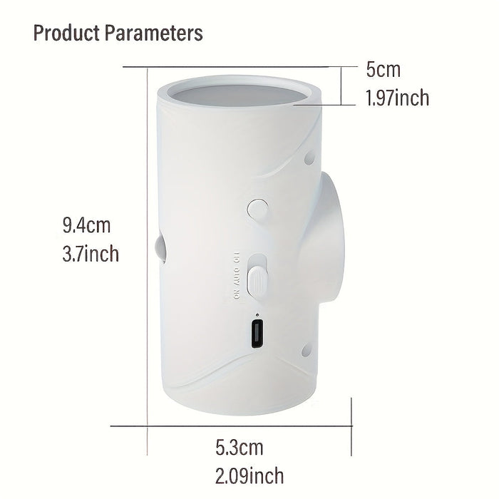 LED Motion Sensor Night Light with USB Rechargeable (4pcs)-1