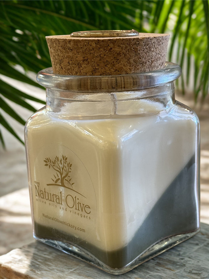 Natural Olive Candle - Sunlit
