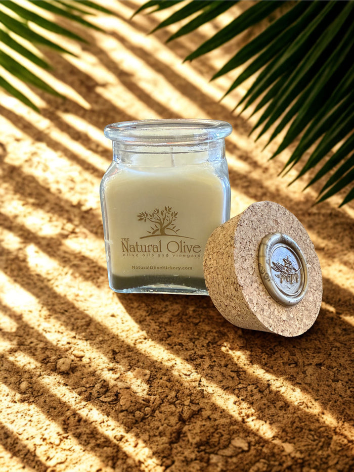 Natural Olive Candle - Sunlit