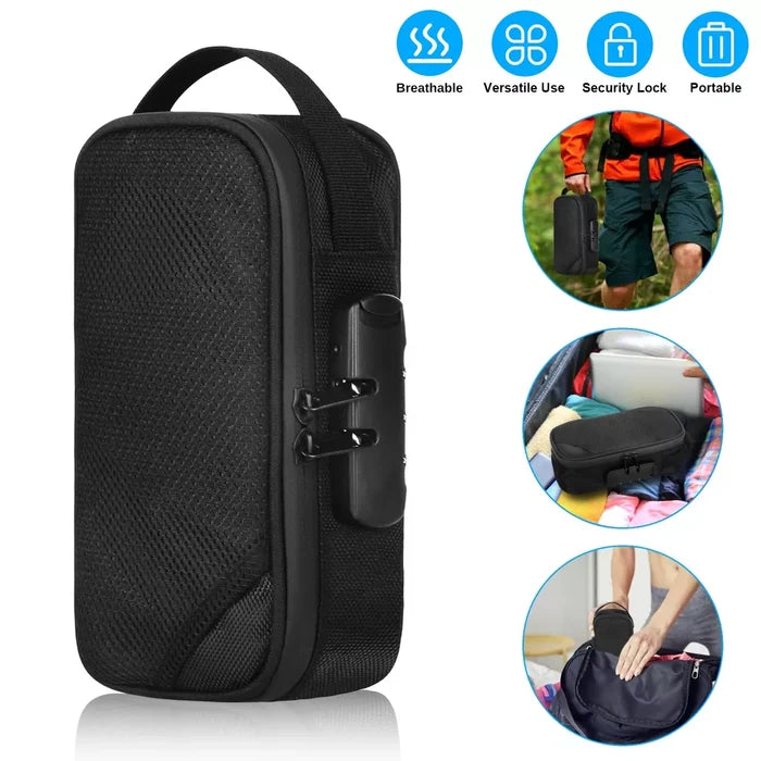 Pack Science Smell Proof Carbon Lined Locking Stash Bag Small