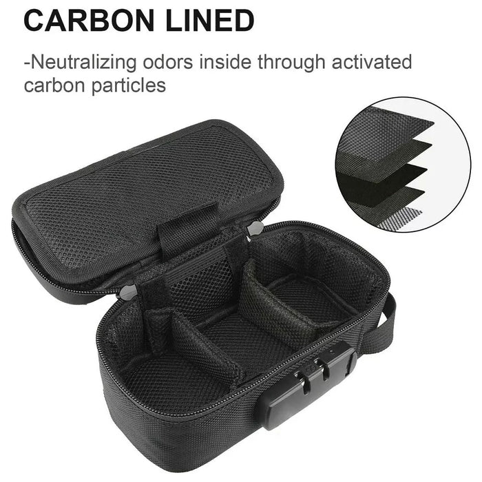 Pack Science Smell Proof Carbon Lined Locking Stash Bag Small