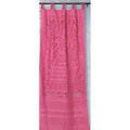 Applique Work Wall Hanging Pink Curtain
Size - 44"X84" (3.5 X 7 Ft)-Indiehaat
