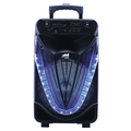 Naxa Portable 12 inch Bluetooth Party Speaker with Disco Light-0