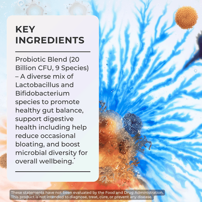 Probiotic Capsules + Prebiotic Powder