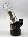 Puffco Peak Flat Top Opal Wig Wag Glass Bubbler