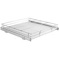 Pull out cabinet organizer with sliding rails