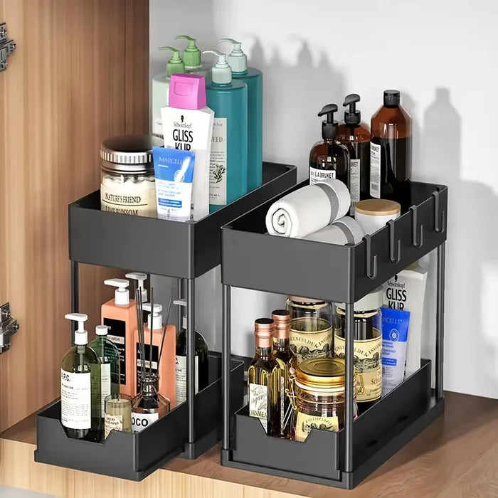 Pull-Out Under Sink Storage Rack – image 4