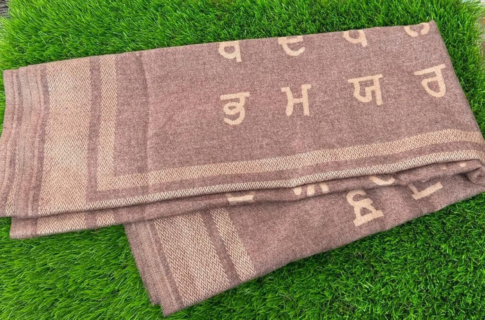 Punjab Map Shawl Gurmukhi Panjabi Lohi Wool Stall Kurta Pajama Punjabi Alphabet Indian