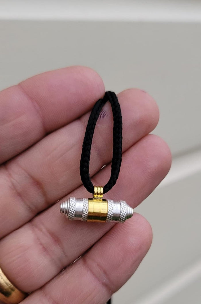 Punjabi Evil Protection Amulet Good Luck Taweet Locket Pendant black thread PP7