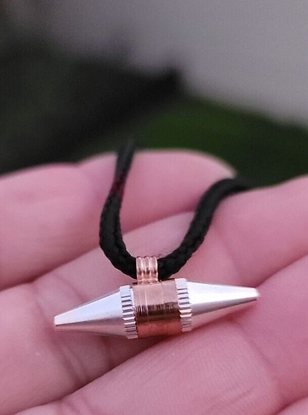 Punjabi evil protection amulet good luck taweet locket pendant black thread pp8G