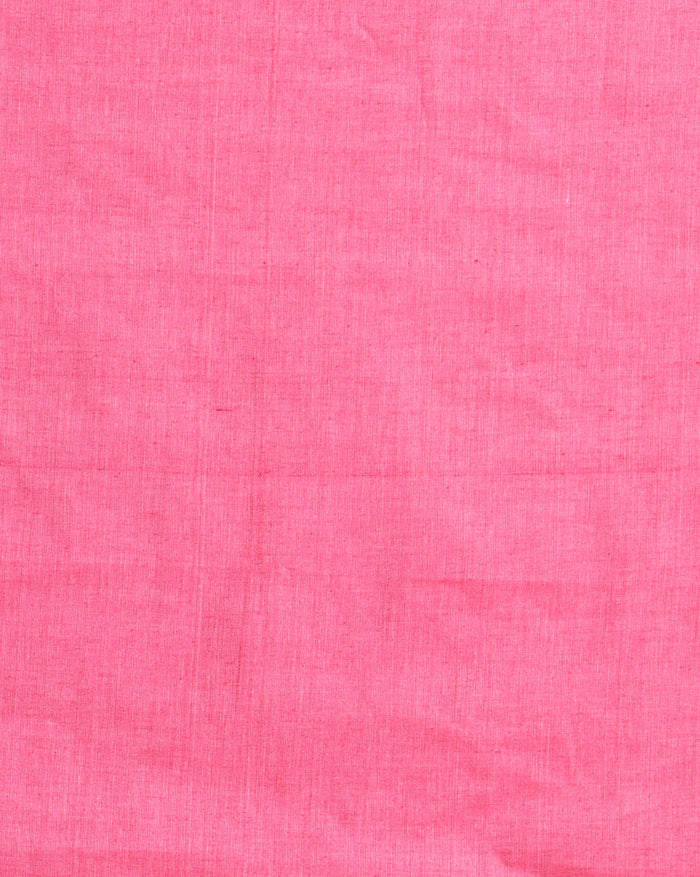 Pure Linen Poised Blue Dupatta & Katan Silk Pink Top Set