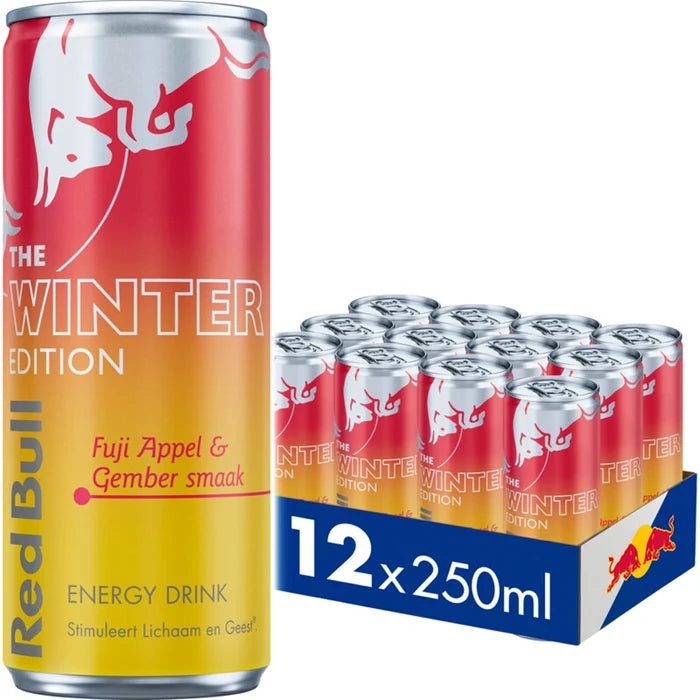 Red Bull Winter Fuji Apple & Ginger 250ml [12 Tray]
