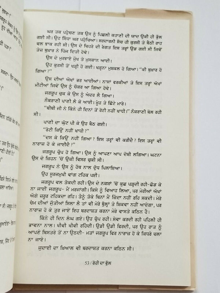 Rohi da Phull Punjabi Fiction Novel Book Buta Singh Shaad Panjabi Story New B17
