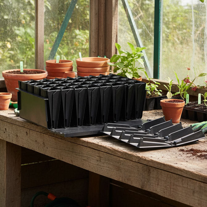 Rootrainers: Our Preferred Sweet Pea Seed Tray