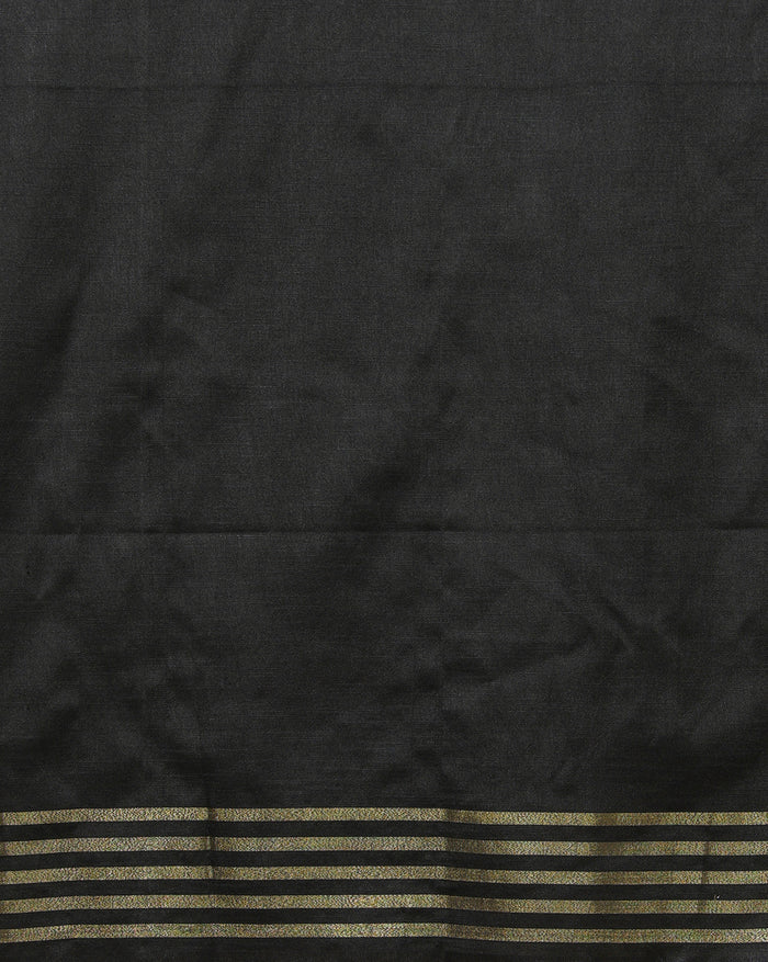 Rosy Khadi Linen Saree Pink