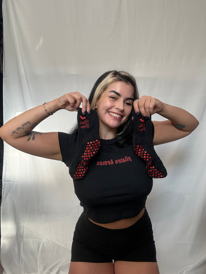 SABLE Pilates Demon Baby Tee