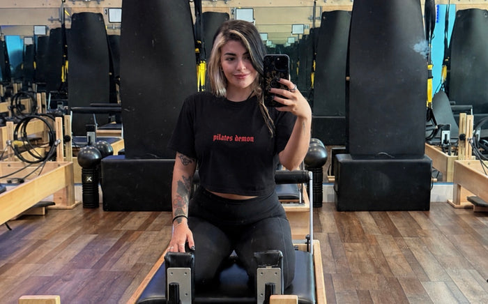 SABLE Pilates Demon Baby Tee