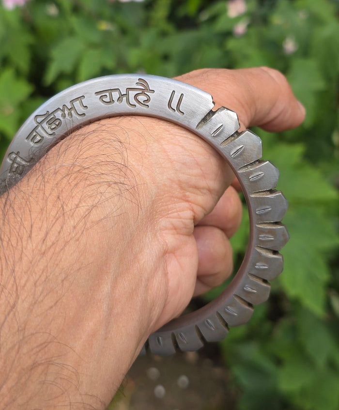 Sarbloh Kara Sikh Bangle Singh Kaur Khalsa Sarbloh Di Rasha Hamnay Iron Kada A41