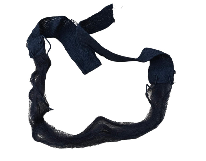 Sikh Beard Net Mesh Double Elastic Support Bombay Type Super Fine Black QQQN2