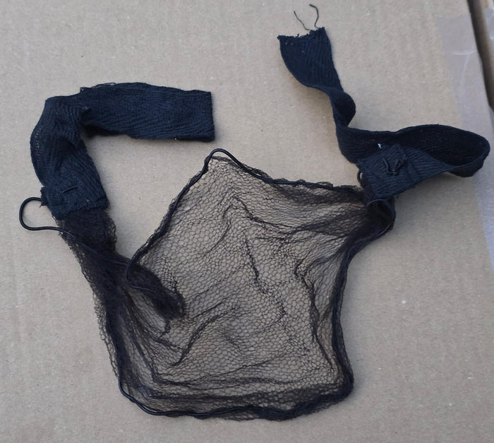 Sikh Beard Net Mesh Double Elastic Support Bombay Type Super Fine Black QQQN2