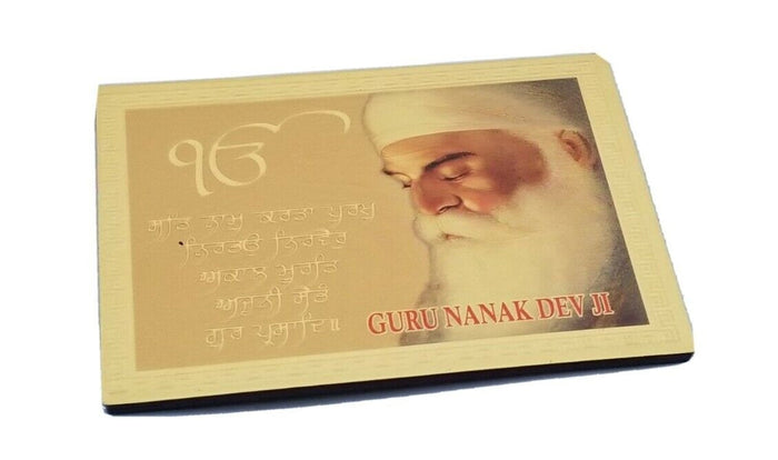 Sikh mool mantar guru nanak fridge magnet singh kaur souvenir collectible rrgm
