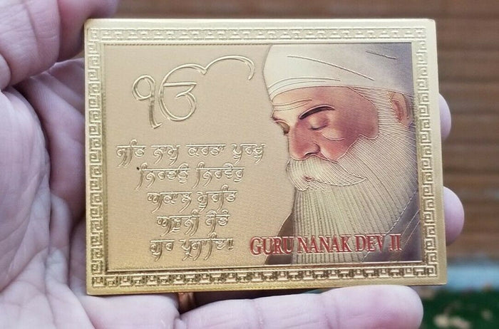 Sikh mool mantar guru nanak fridge magnet singh kaur souvenir collectible rrgm