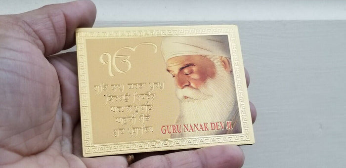 Sikh mool mantar guru nanak fridge magnet singh kaur souvenir collectible rrgm
