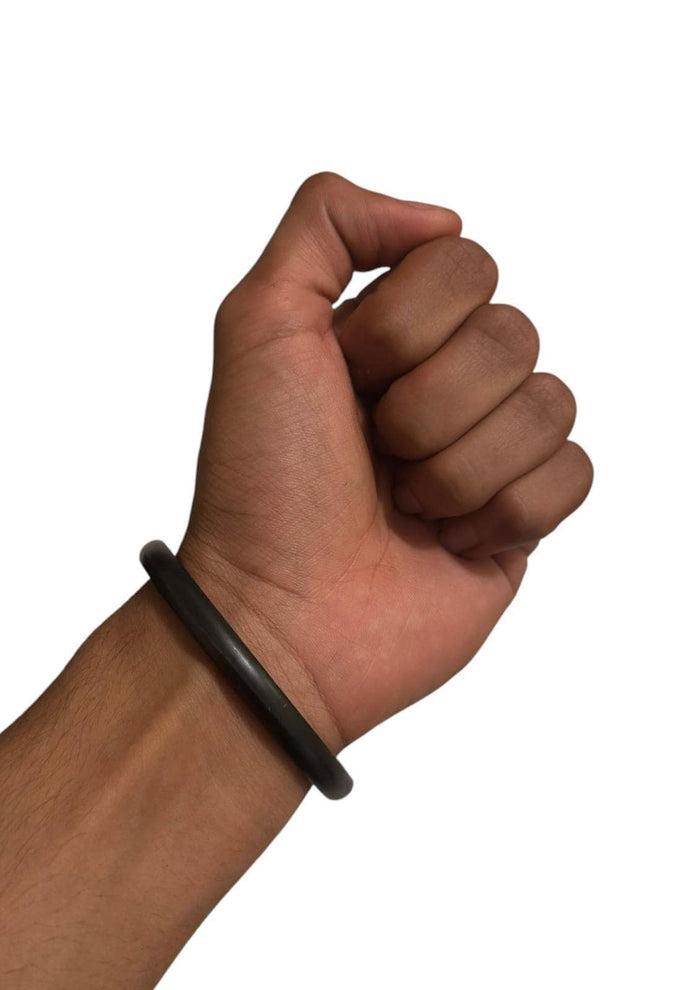Sikh Sarbloh Kara Pure Iron Black Bangle Singh Kaur Bracelet Khalsa O13G Kada New Unisex
