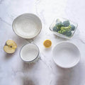Reusable silicone bowl covers set of 6