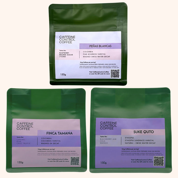Single Origin Decaf Sampler 3-Pack