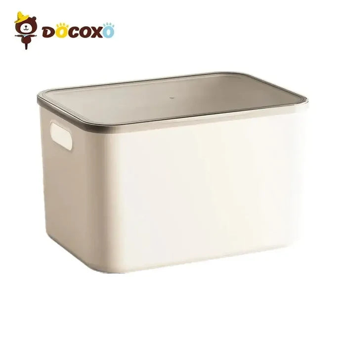 Stackable Storage Bins with Clear Lids – image 6
