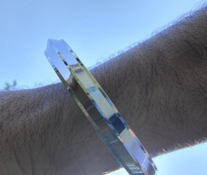 Stainless Steel Kara Sikh Kada Collar Edge Khalsa Bracelet Singh Kaur Bangle E19 Punjabi